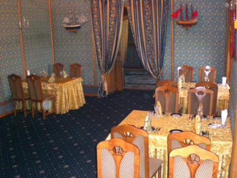 интерьер ресторана «Царская Кухня» в Ялте