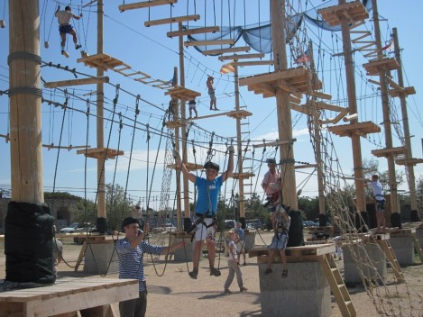 развлечения в Центре активного отдыха "Академия Шпионажа" в Севастополе